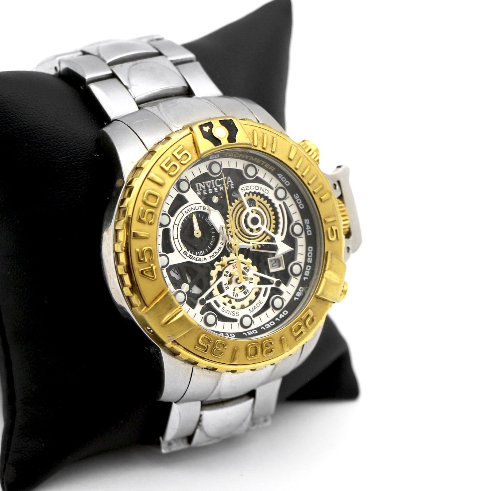 Invicta Subaqua Noma Ii Two Tone Chronograph Watch